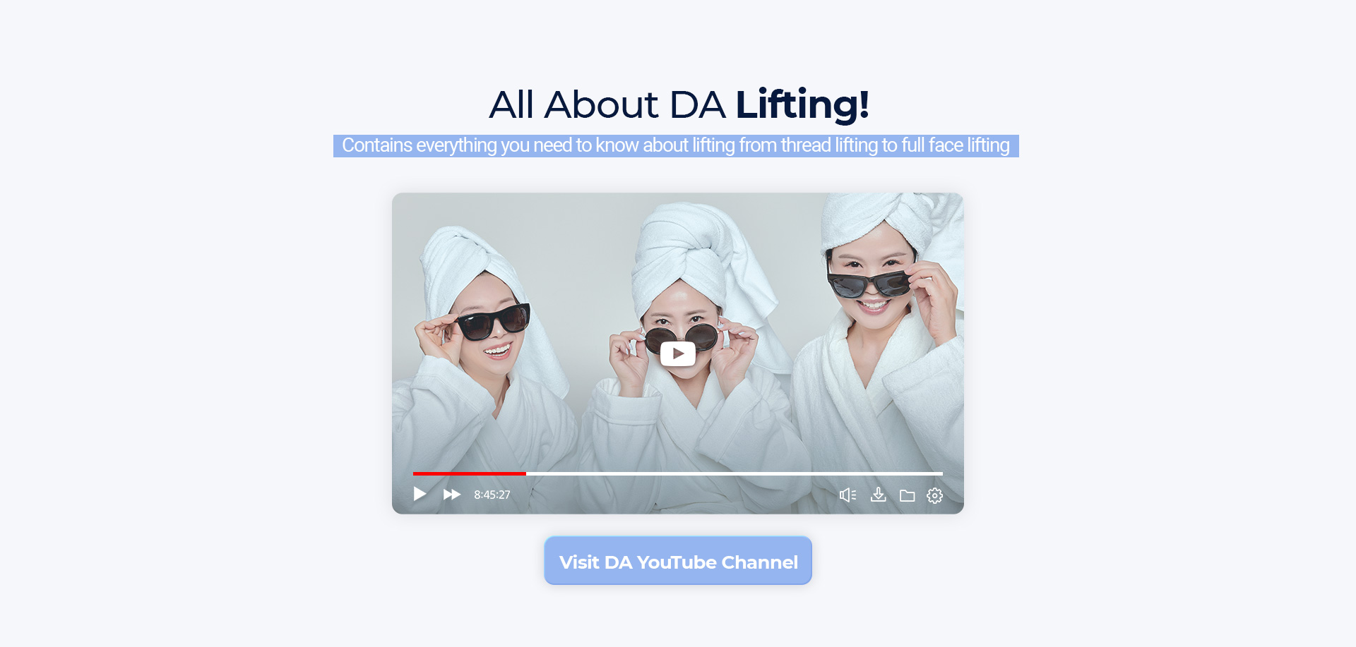 DA 3040 Lifitng Center Introduction